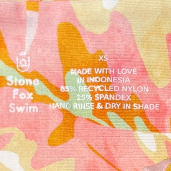 🌻NEW w.tags! Stone Fox Swim Hot Tropix Bikini Set Size XS - Picture 5 of 16
